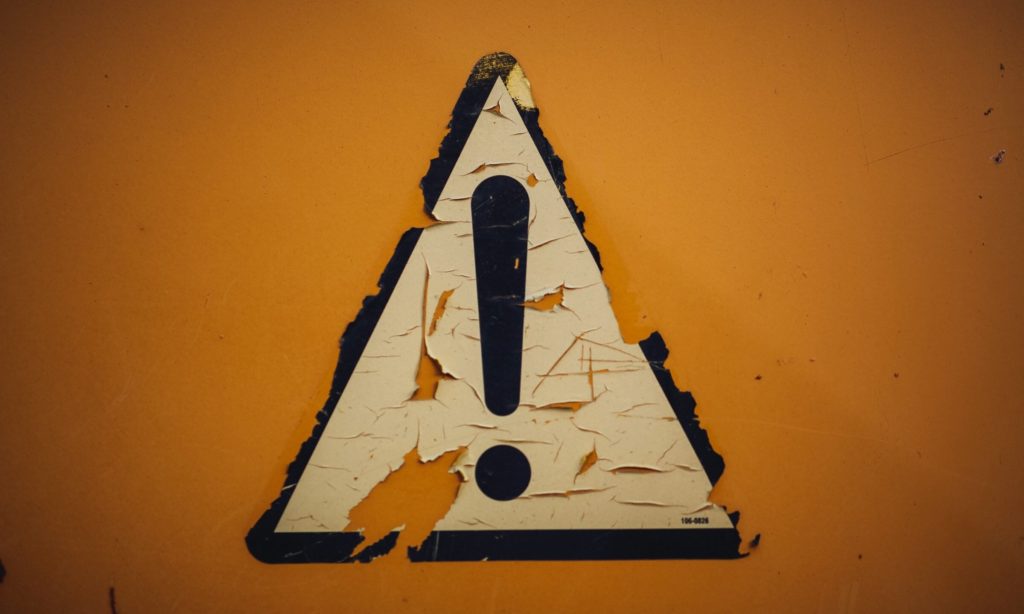 caution