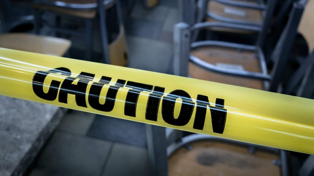 caution